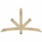 Ekena Millwork Alberta Rough Sawn Timber Gable Bracket, Douglas Fir, 60"W x 35"H x 2"D x 4"F, 14/12 Pitch GBW060X35X0204ALB00RDF - alternate 1